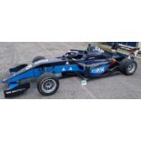 One TATUUS F3 T-318 Alfa Romeo Race Car Chassis No. 093 (2019) Finished in SIRIN RACING Livery as