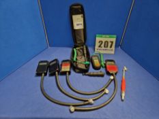 One Tyre Monitoring Kit comprising Four Digital Tyre Pressure Gauges, One COMPETITION SUPPLIES