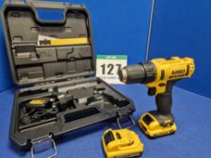 One DEWALT DCD 710 Type 4 12.0V Battery Electric Variable Torque 2-Speed Reversible Drill Driver