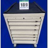 One FAMI 6-Drawer Steel Castor mounted Mechanics Tool Chest with Tailored Soft Transportation