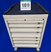 One FAMI 6-Drawer Steel Castor mounted Mechanics Tool Chest with Tailored Soft Transportation