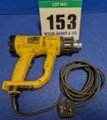 One DEWALT D26411 Type 1 240V AC Corded Electric Hot Air Gun with variable Temperature Control