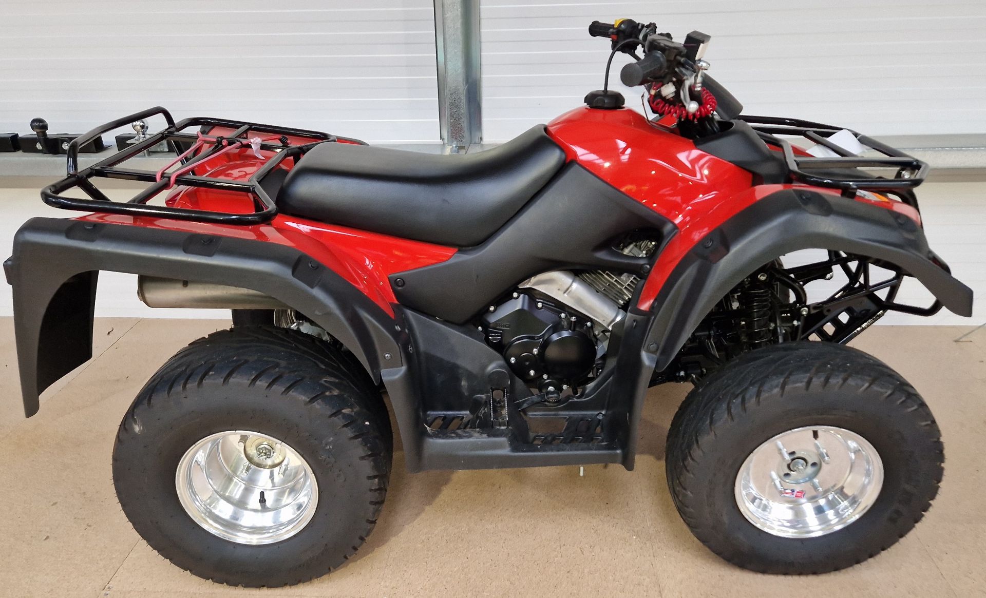 One SUZUKI LT-F250 Quad Bike with fitted Luggage Racks Front and Rear - Image 2 of 4