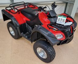 One SUZUKI LT-F250 Quad Bike with fitted Luggage Racks Front and Rear