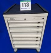 One FAMI 6-Drawer Steel Castor mounted Mechanics Tool Chest with Tailored Soft Transportation
