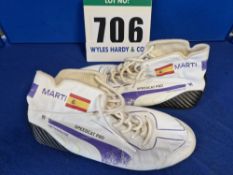 One Pair of Race Boots labelled Marti - Size 38