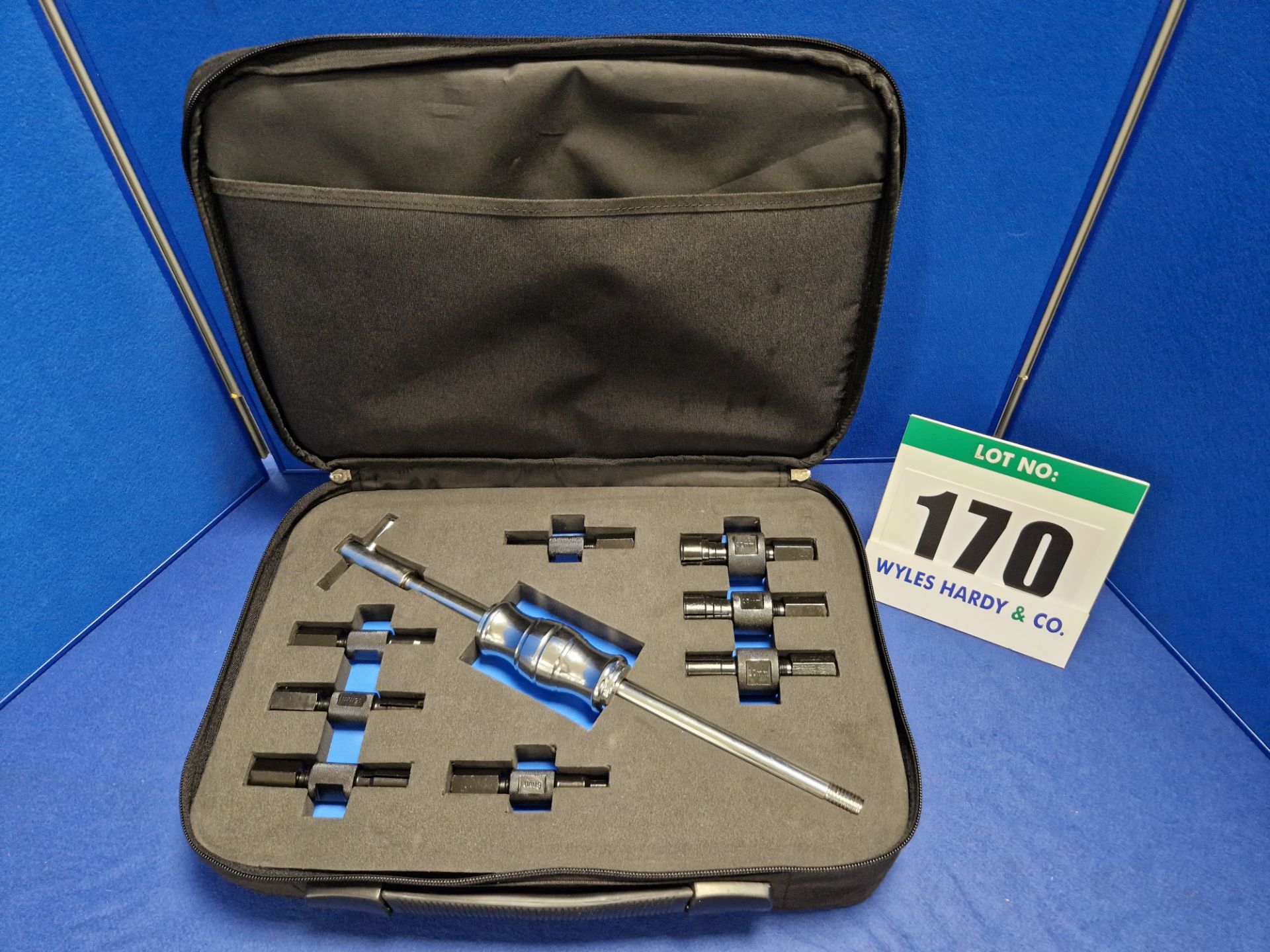 One BLUE POINT ITC 9508 Internal Bearing Puller Kit for 8mm/10mm/12mm/15mm/17mm/20mm/25mm/30mm Shaft