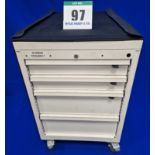 One FAMI 4-Drawer Castor mounted Mechanics Tool Chest with Tailored Soft Transportation Cover