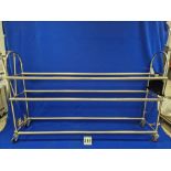 One Stainless Steel Castor mounted Sectional 3-Tier Grid Trolley in Two Soft Transportation and