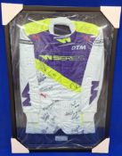 A Framed & Glazed (Perspex) W Series Race Suit Signed by The Drivers Commemorating the 2019 Series