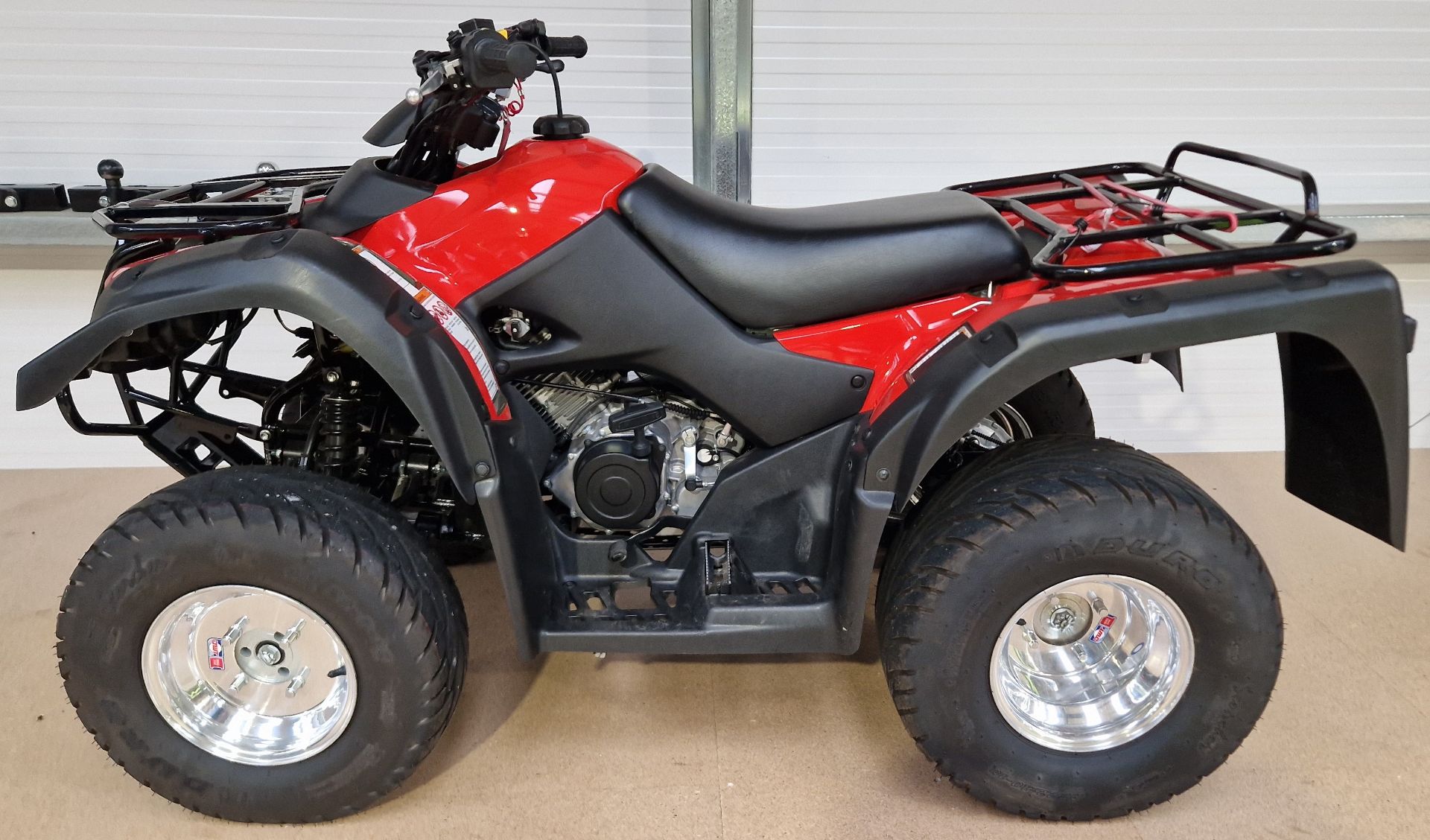 One SUZUKI LT-F250 Quad Bike with fitted Luggage Racks Front and Rear - Image 3 of 4