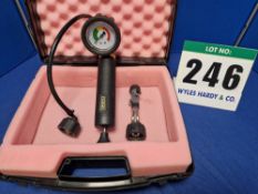 One ZECA Cooling System Pressure Test Kit in Rigid Carry Case