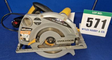 One EVOLUTION Rage B 180mm 240V AC Electric Circular Saw