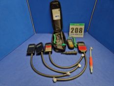 One Tyre Monitoring Kit comprising Four Digital Tyre Pressure Gauges, One COMPETITION SUPPLIES