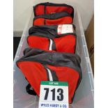 Four W SERIES Branded PUMA FIA approved Race Suits (Sizes - 54,47,44 and Made to Measure) in Kit Bag