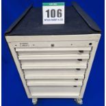 One FAMI 5-Drawer Castor mounted Mechanics Tool Chest with Tailored Soft Transportation Cover