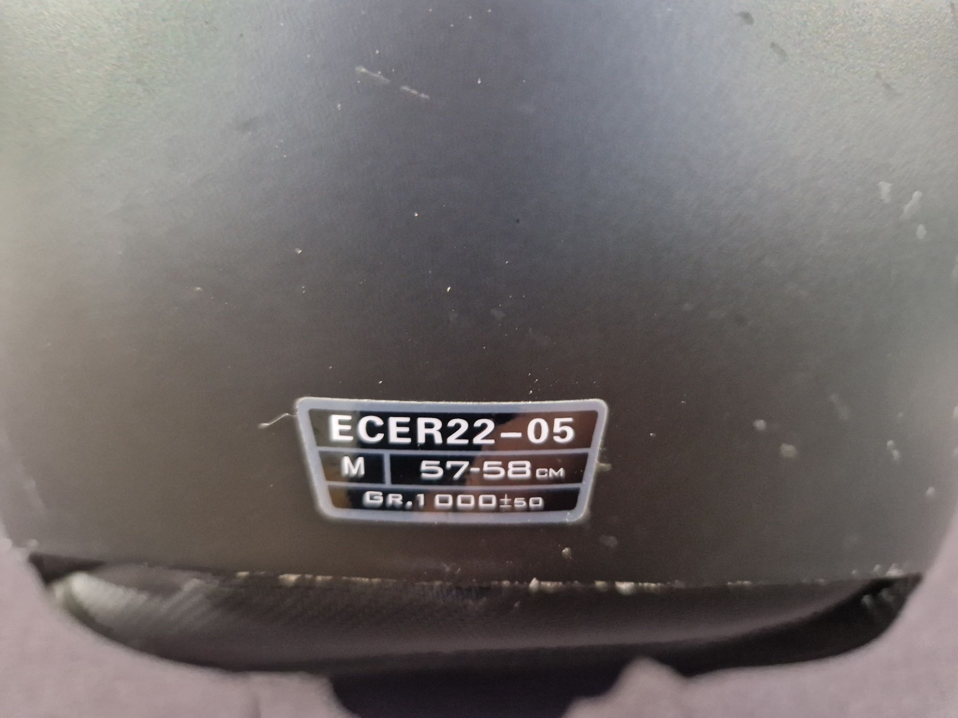 A SPADA Open Face Helmet with Drop Down Visor, Size M (57-58cm), ECE R22-5 - Image 2 of 2