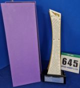 The W SERIES 1st Place Team Trophy for Race 4 - Silverstone, Great Britain - 2nd July 2022 (Boxed)