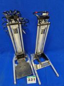 One Pair of BREDA RACING Air Jacks, Front - BR-SPA637-SFB and Rear - BR-SPA640-3RA