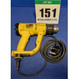One DEWALT D26411 Type 1 240V AC Corded Electric Hot Air Gun with variable Temperature Control