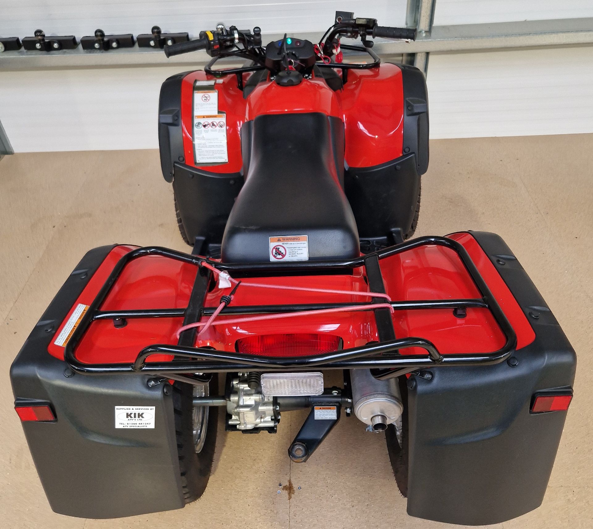 One SUZUKI LT-F250 Quad Bike with fitted Luggage Racks Front and Rear - Image 4 of 4