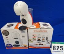 Three DELONGHI Piccolo XS Dolce Gusto Pod Coffee Machines