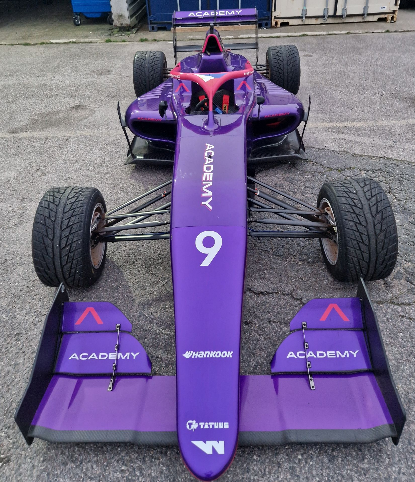 One TATUUS F3 T-318 Alfa Romeo Race Car Chassis No. 057 (2019) Finished in the W Series Academy - Image 3 of 7