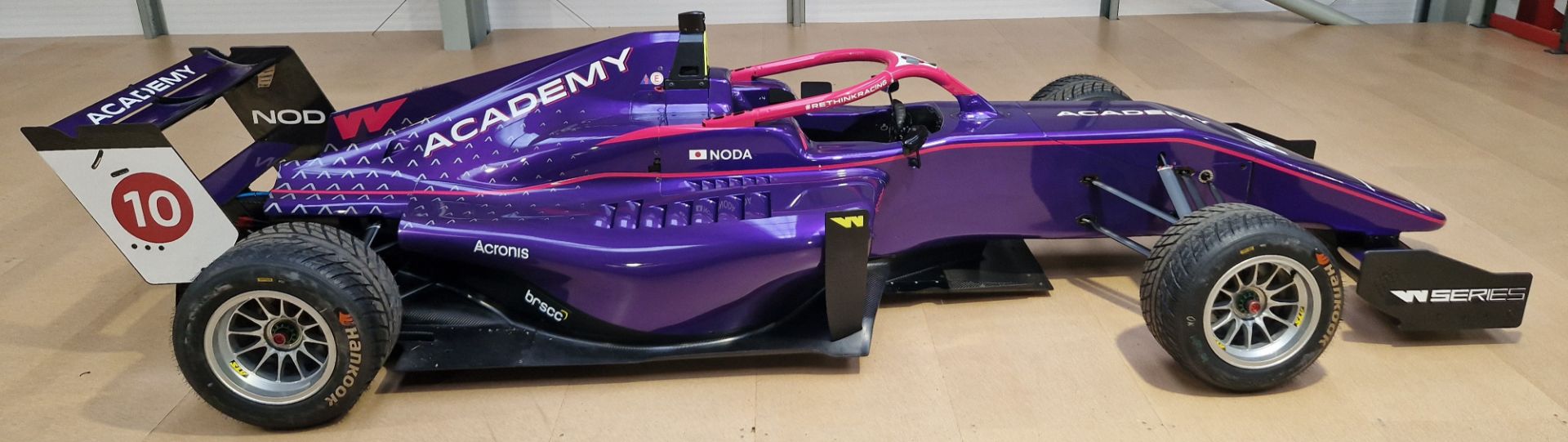 One TATUUS F3 T-318 Alfa Romeo Race Car Chassis No. 080 (2019) Finished in W Series Academy Livery