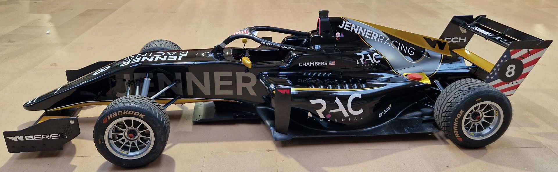 One TATUUS F3 T-318 Alfa Romeo Race Car Chassis No. 039 (2019) Finished in JENNER RACING Livery as - Image 2 of 7