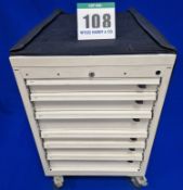 One FAMI 6-Drawer Steel Castor mounted Mechanics Tool Chest with Tailored Soft Transportation