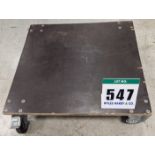 One 700mm x 700mm Plywood Dolly