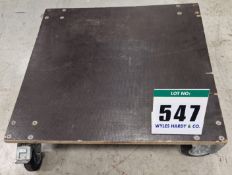 One 700mm x 700mm Plywood Dolly