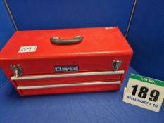 One CLARKE 2-Drawer Portable Tool Box containing A Quantity of Hand Tools (As Found and