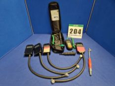 One Tyre Monitoring Kit comprising Four Digital Tyre Pressure Gauges, One COMPETITION SUPPLIES