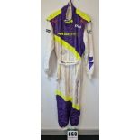 One PUMA FIA approved Race Suit (Size 48) worn by Alice Powell and signed by her with a Kit Bag