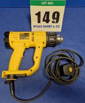 One DEWALT D26411 Type 1 240V AC Corded Electric Hot Air Gun with variable Temperature Control