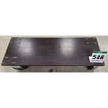 One 48 inch x 18 inch Low Plywood Dolly
