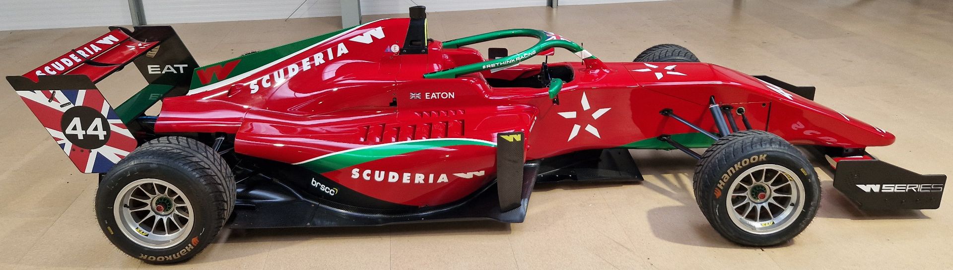 One TATUUS F3 T-318 Alfa Romeo Race Car Chassis No. 037 (2019) Finished in SCUDERIA Livery as Driven