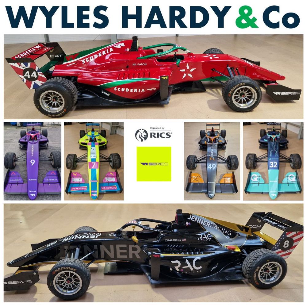 Timed Online Auction of W Series Race Program Race Cars