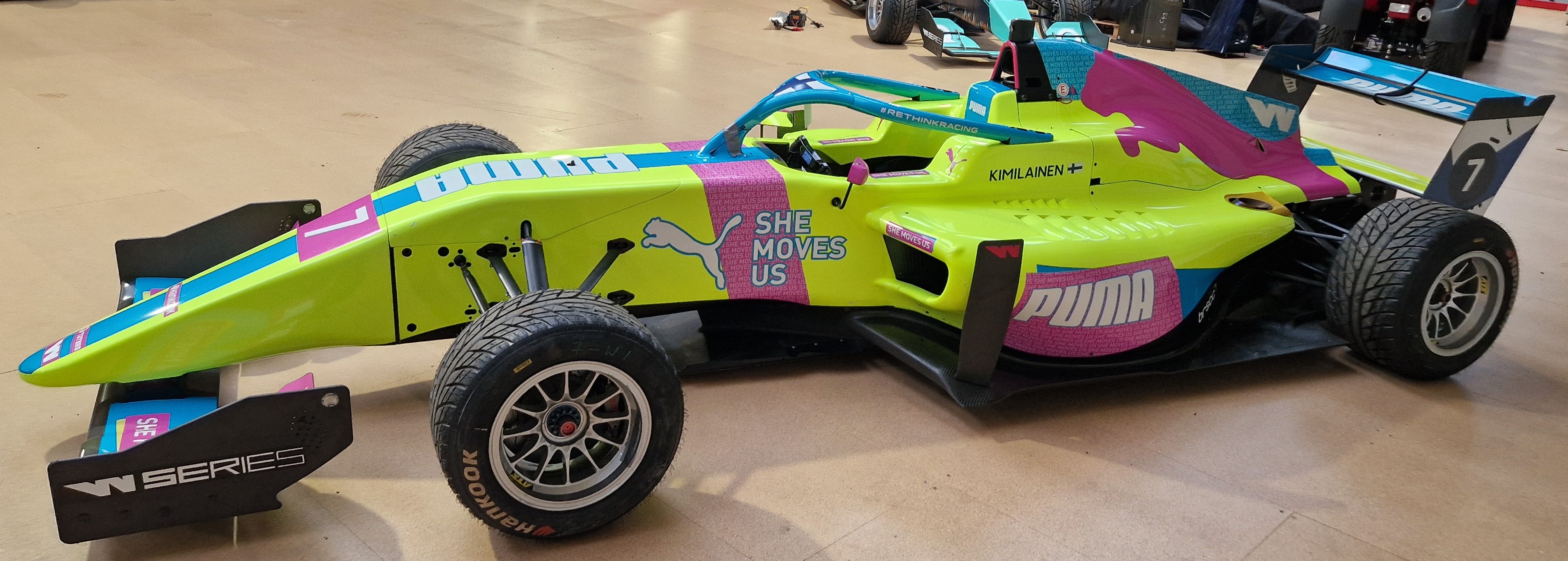 One TATUUS F3 T-318 Alfa Romeo Race Car Chassis No. 035 (2019) Finished in PUMA She Moves Us - Image 2 of 10