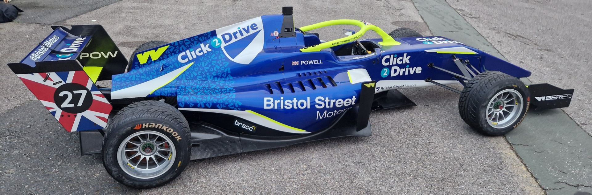 One TATUUS F3 T-318 Alfa Romeo Race Car Chassis No. 043 (2019) Finished in Bristol Street Motors - Image 2 of 10