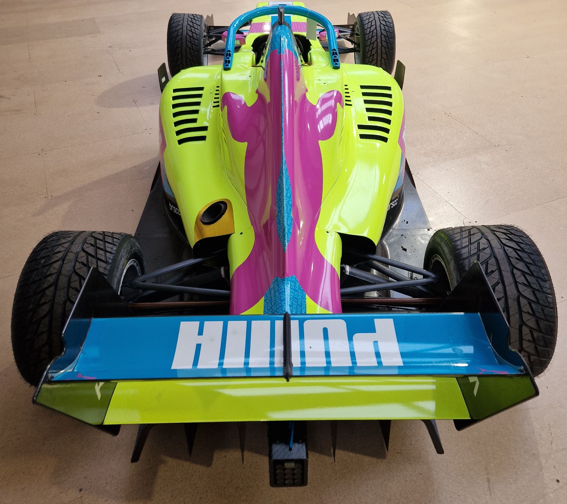 One TATUUS F3 T-318 Alfa Romeo Race Car Chassis No. 035 (2019) Finished in PUMA She Moves Us - Image 4 of 10