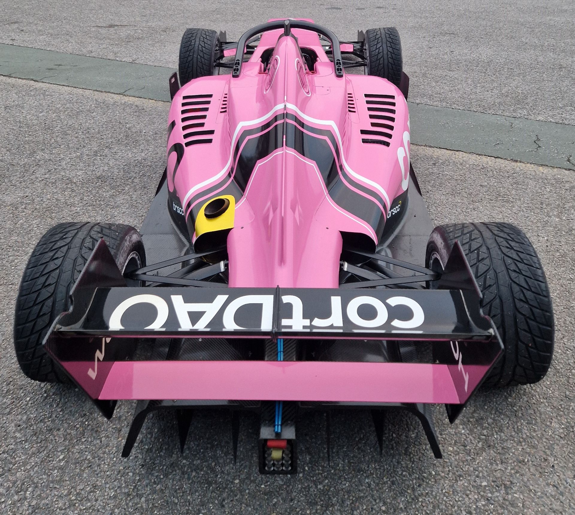 One TATUUS F3 T-318 Alfa Romeo Race Car Chassis No. 082 (2019) Finished in cortDAO Livery as - Image 4 of 10