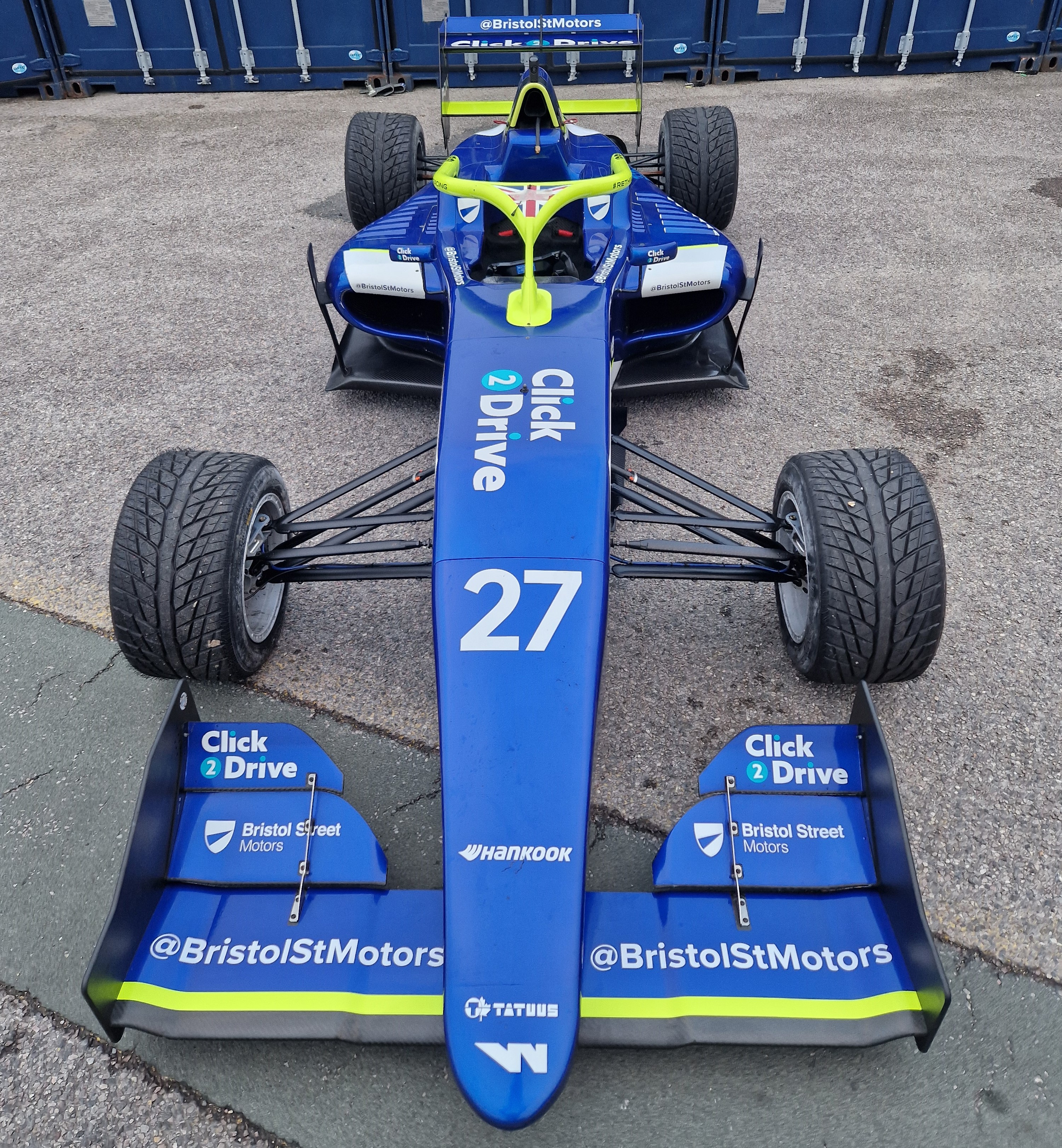 One TATUUS F3 T-318 Alfa Romeo Race Car Chassis No. 043 (2019) Finished in Bristol Street Motors - Image 3 of 10