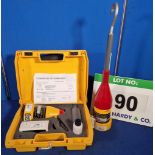 Two METROHM EDGECUMBE INSTRUMENT HVD 10/2A High Voltage Detectors complete with Proving Unit and