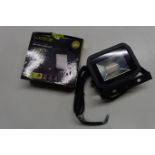 10 x LUCECO LFS18B130 22W LED Floodlight IP65 3000K Black Finish