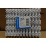 400 x Your Essentials YTBC15 15Amp Connector Strips White