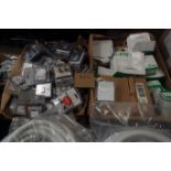 2 X Boxes of Mixed Switches + Sockets Approx 280+