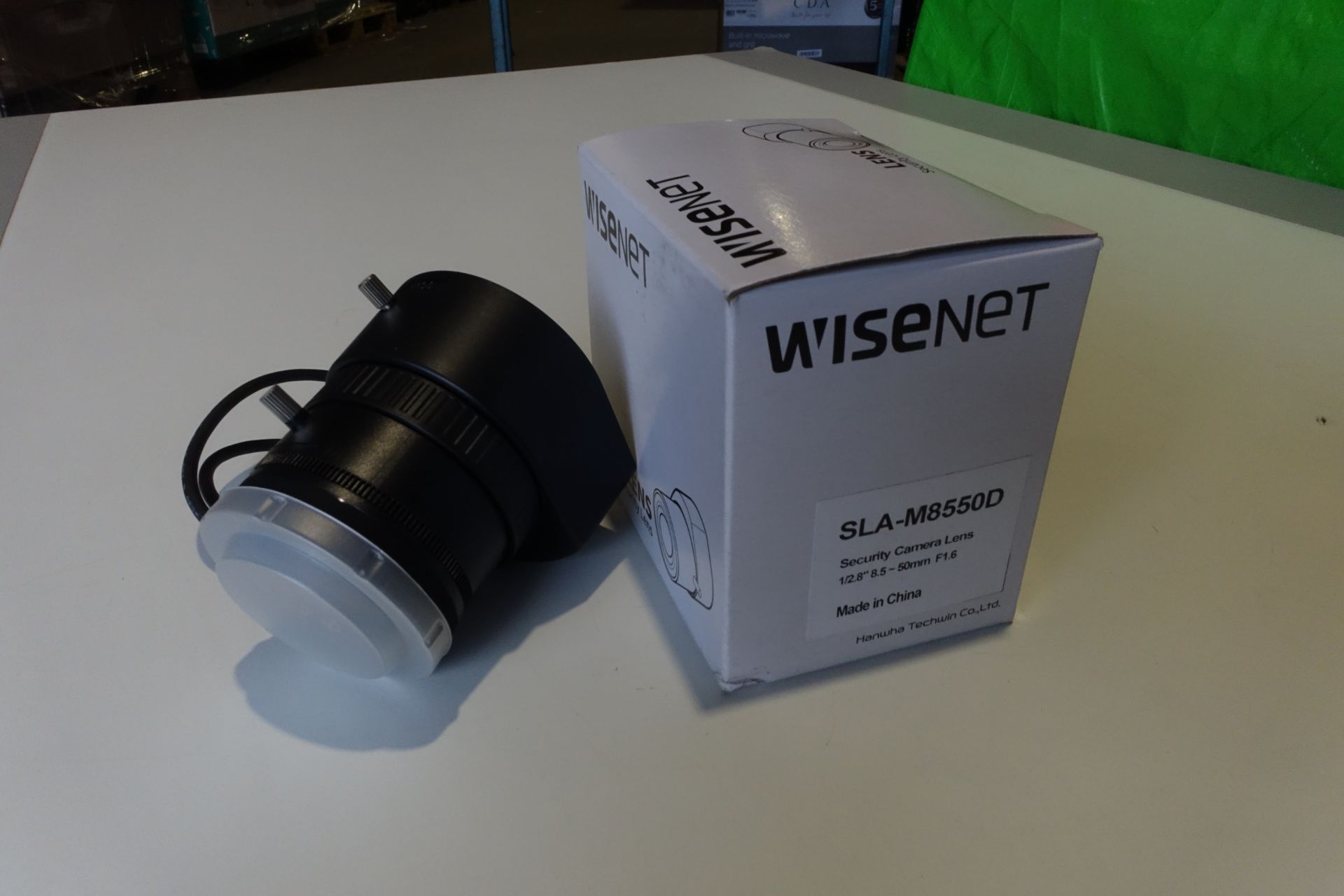 10 x WISENET SLA - M8550D Security Camera Len's 1/2-8" 85 - 50mm F1-6 Varifocal Optics