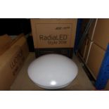 12 x JCC JC234203 30W LED Round Bulkheads IP44 4000K White Finish